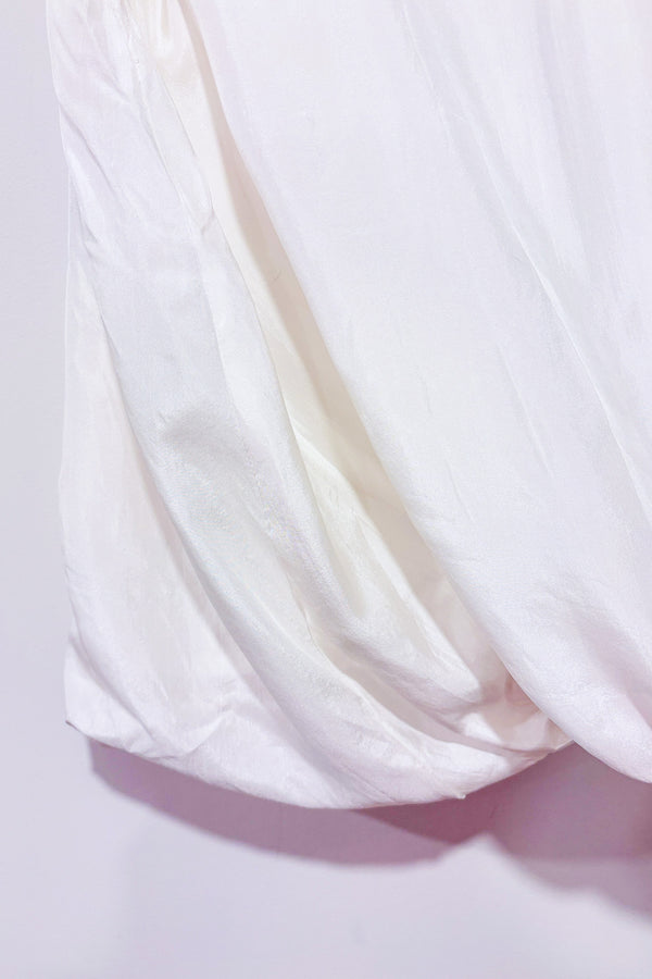 Jupe blanche en soie (m)*-Nuovo Borgo-La Penderie du Paradis 🕊