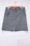 Jupe marine et blanche rayée (m) seconde main - Grenier- La Penderie du Paradis
