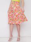 Jupe midi plissée multicolore* seconde main - Véro Collection- La Penderie du Paradis