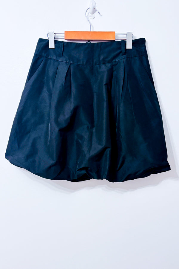 Jupe noire bouffante à plis seconde main - Bedo- La Penderie du Paradis