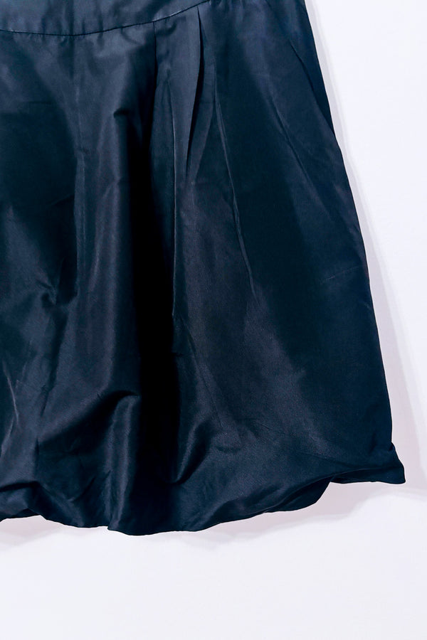 Jupe noire bouffante à plis seconde main - Bedo- La Penderie du Paradis
