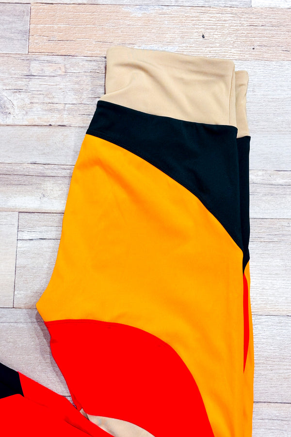 Legging noir rouge et orange (m)*-Puma-La Penderie du Paradis 🕊