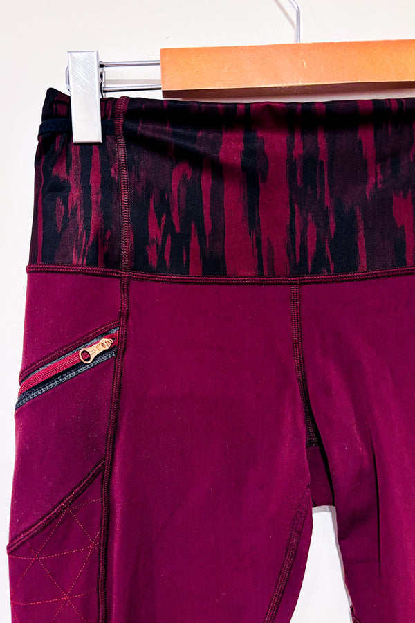 Legging bourgogne (s)-Lululemon-La Penderie du Paradis 🕊