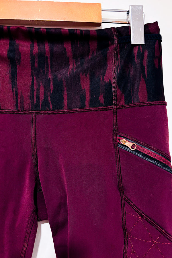 Legging bourgogne (s)-Lululemon-La Penderie du Paradis 🕊