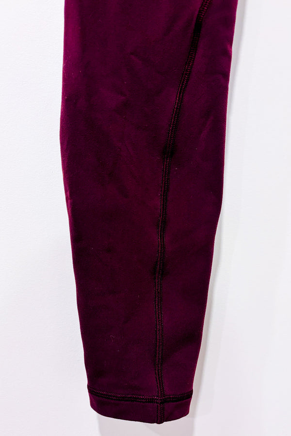 Legging bourgogne (s)-Lululemon-La Penderie du Paradis 🕊