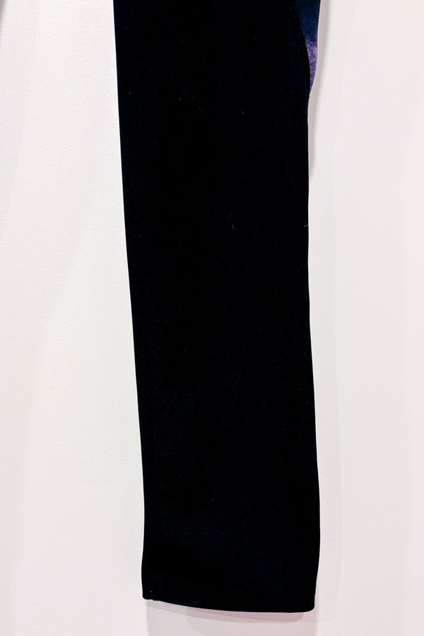 Legging noir et mauve avec poches seconde main - Ardene- La Penderie du Paradis