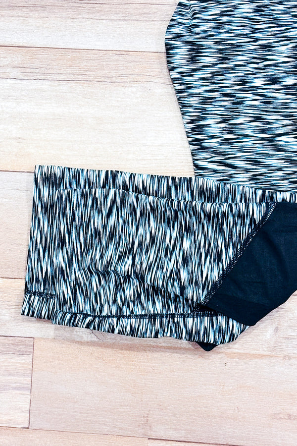 Legging 3/4 bleu à motifs* seconde main - Calvin Klein- La Penderie du Paradis