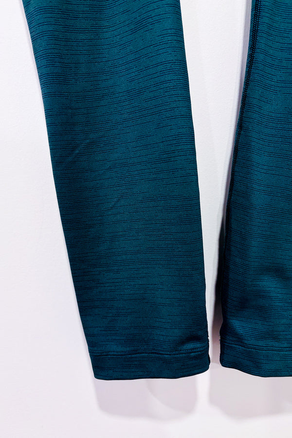 Legging vert forêt à taille basse seconde main - Outdoor Voices- La Penderie du Paradis