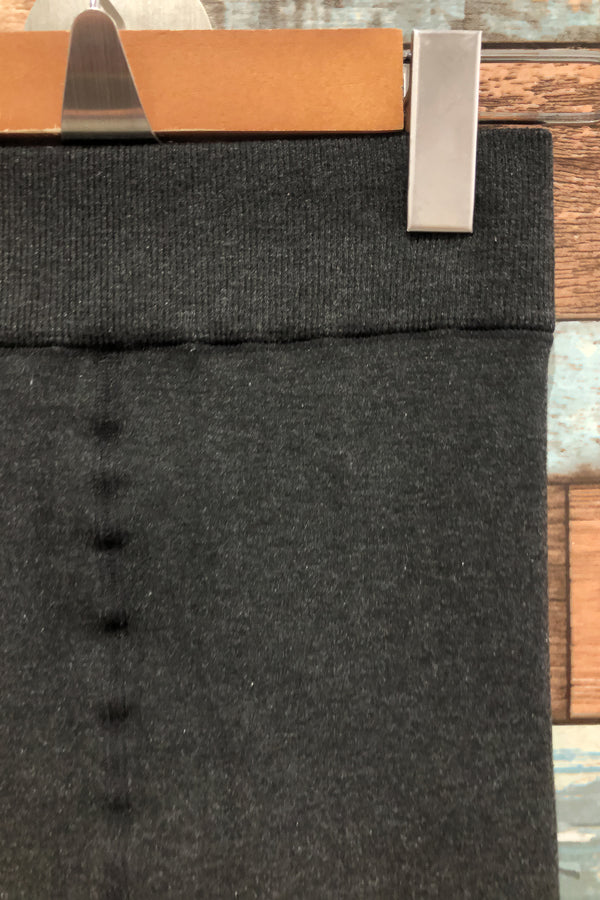 Legging épais charcoal intérieur en duvet (s) seconde main Simons