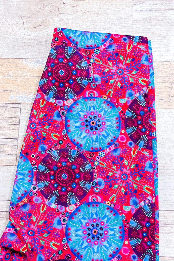 Legging fleuri multicolore (s)-Katrin Leblond-La Penderie du Paradis 🕊