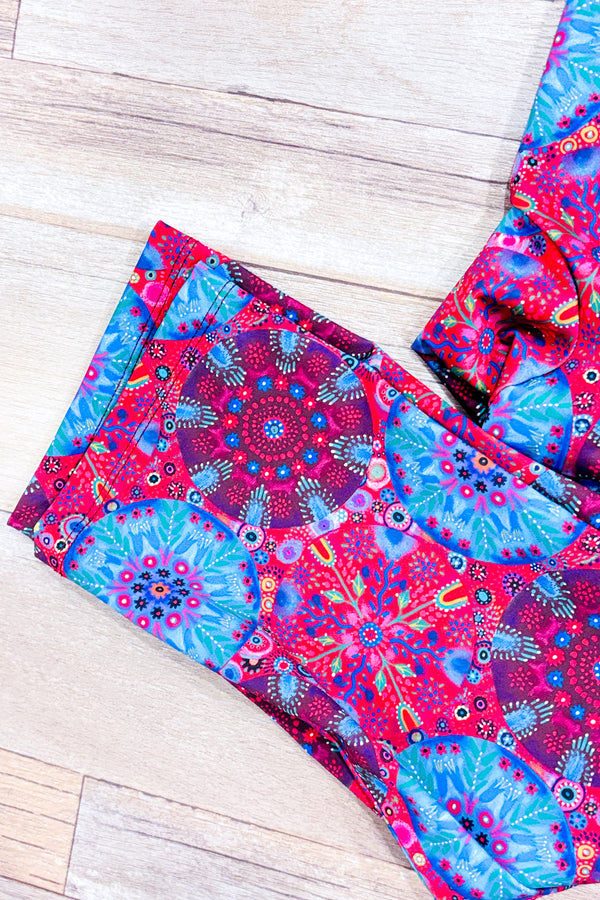 Legging fleuri multicolore (s)-Katrin Leblond-La Penderie du Paradis 🕊