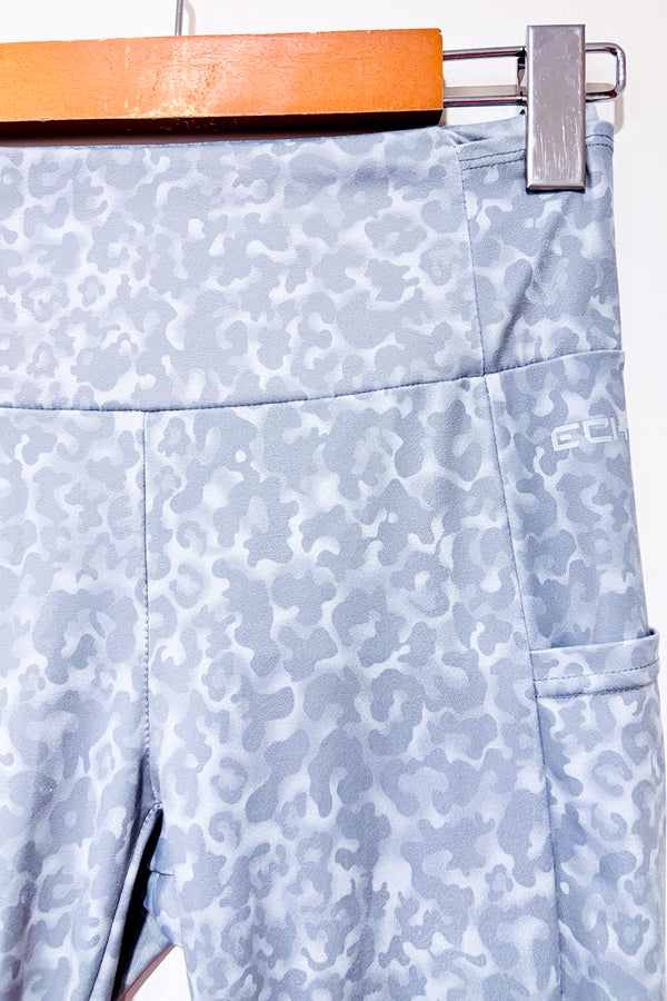 Legging gris motif cheetah (s)-ECHT Apparel-La Penderie du Paradis 🕊