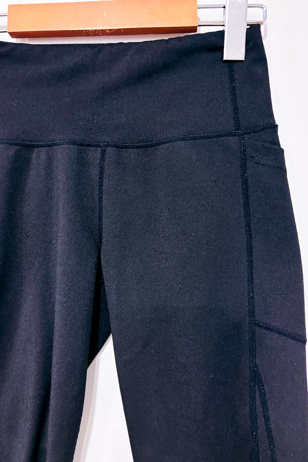 Legging noir avec poches et maille (s)-Ardene-La Penderie du Paradis 🕊