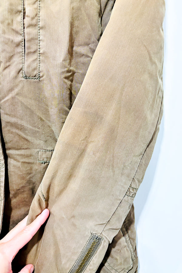 Manteau mi-saison kaki (s) -- La Penderie du Paradis ?