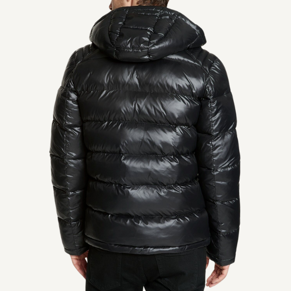 Manteau puffer noir lustré (m) - Homme-Guess-La Penderie du Paradis 🕊