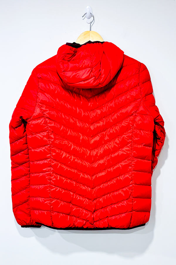 Manteau puffer orange en duvet (l) -- La Penderie du Paradis ?