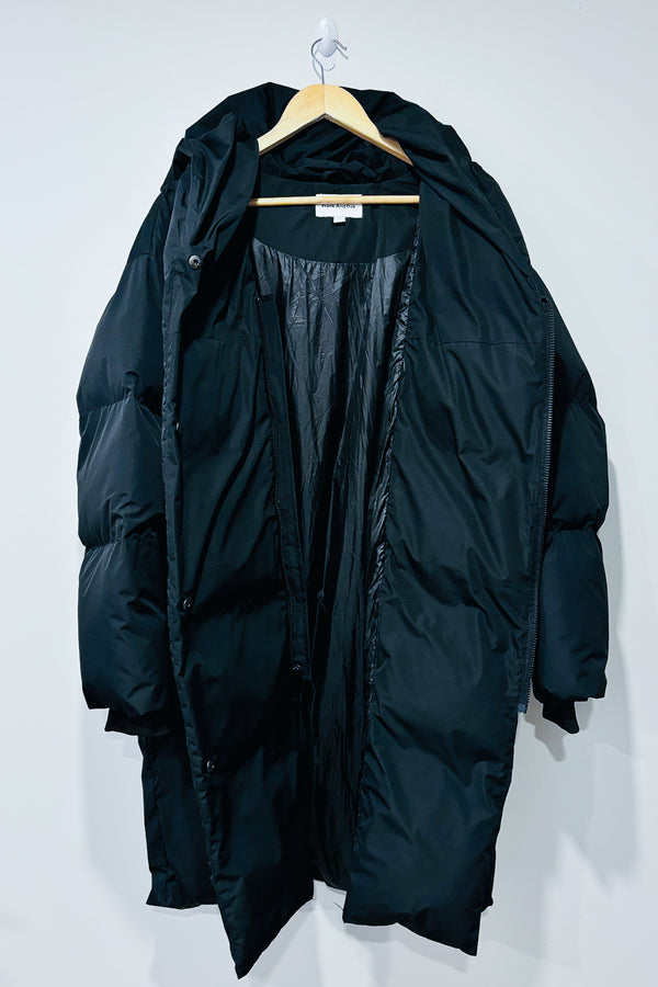 Manteau puffer oversized noir (m) seconde main Frank and Oak