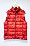 Manteau puffer vieux rose sans manche (m) seconde main Simons