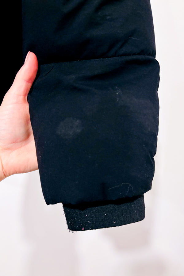 XX_Manteau noir puffer (s)-DKNYC-La Penderie du Paradis ๐