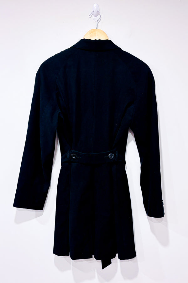 Trench coat noir (m)-Utex Design-La Penderie du Paradis 🕊