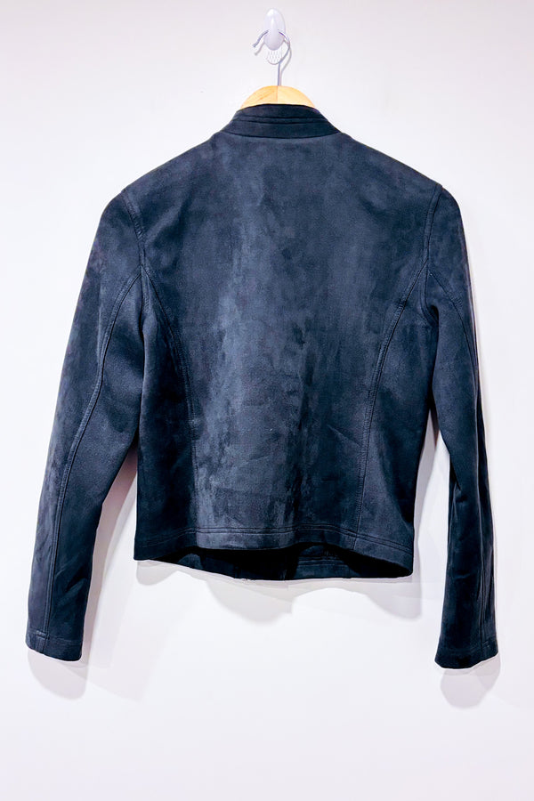 Manteau gris faux suède (s)-Joe Fresh-La Penderie du Paradis 🕊