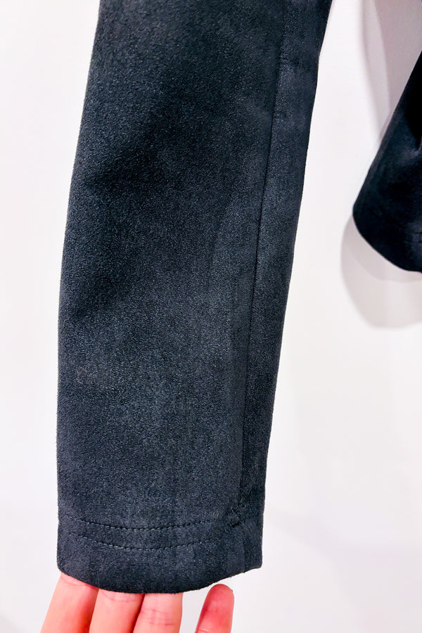 Manteau gris faux suède (s)-Joe Fresh-La Penderie du Paradis 🕊