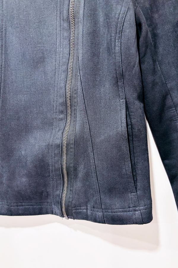 Manteau gris faux suède (s)-Joe Fresh-La Penderie du Paradis 🕊