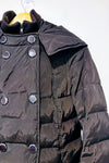 Manteau brun puffer rembourrage en duvet (xs)* seconde main - Soia & Kyo- La Penderie du Paradis