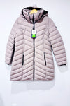 Manteau matelassé puffer chameau* seconde main - DKNY- La Penderie du Paradis