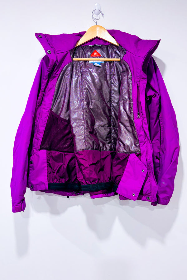 Manteau d'hiver mauve omni-heat* seconde main - Columbia- La Penderie du Paradis