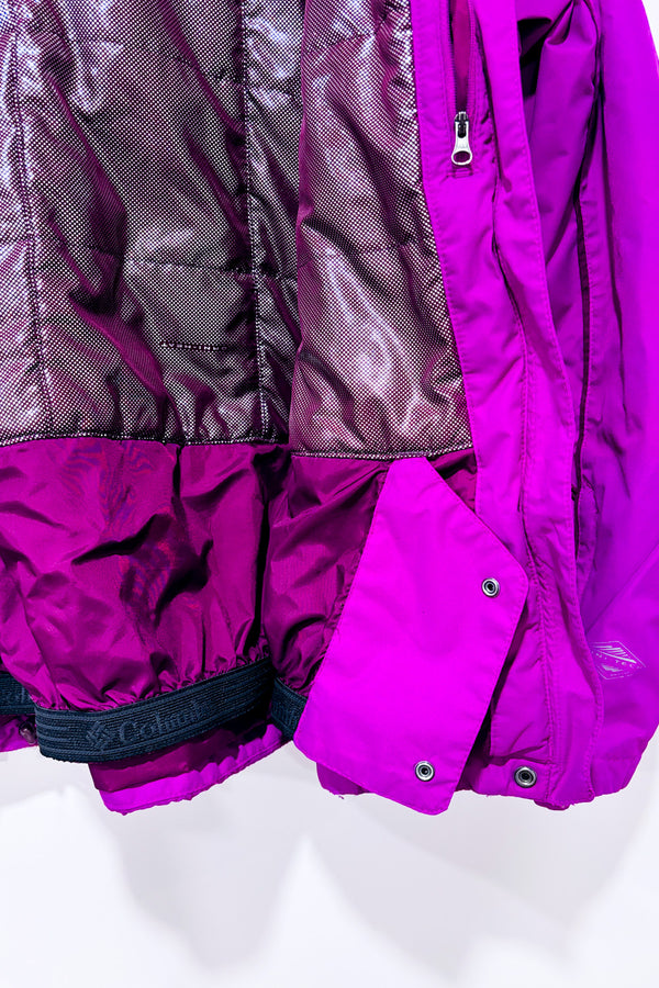 Manteau d'hiver mauve omni-heat* seconde main - Columbia- La Penderie du Paradis