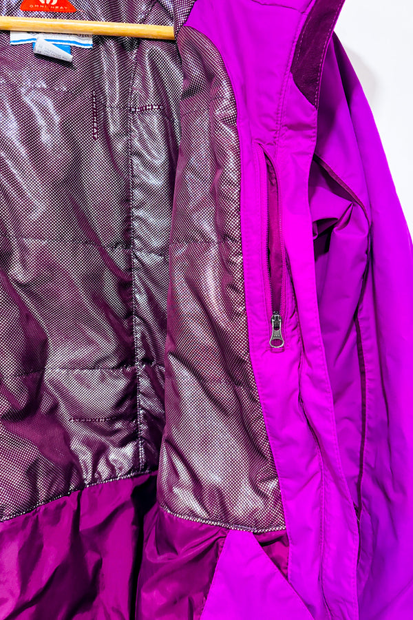 Manteau d'hiver mauve omni-heat* seconde main - Columbia- La Penderie du Paradis