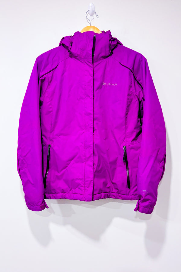 Manteau d'hiver mauve omni-heat* seconde main - Columbia- La Penderie du Paradis