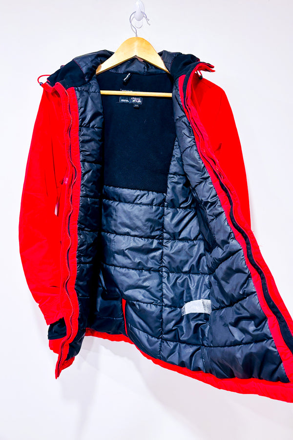 Manteau d'hiver rouge* seconde main - Chlorophylle- La Penderie du Paradis