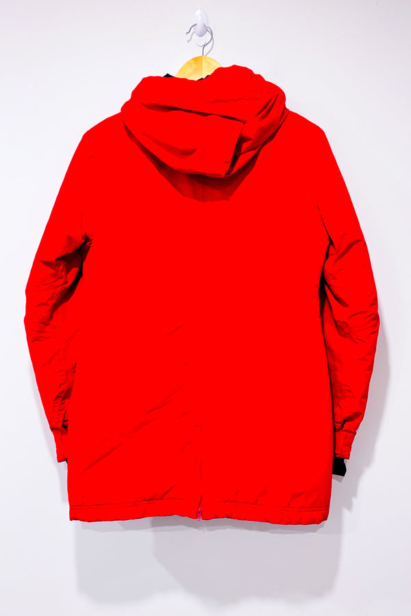 Manteau d'hiver rouge* seconde main - Chlorophylle- La Penderie du Paradis