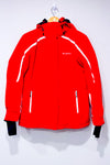 Manteau d'hiver rouge-vintage omni-shield* seconde main - Columbia- La Penderie du Paradis