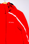 Manteau d'hiver rouge-vintage omni-shield* seconde main - Columbia- La Penderie du Paradis