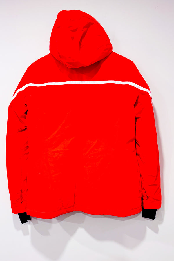 Manteau d'hiver rouge-vintage omni-shield* seconde main - Columbia- La Penderie du Paradis