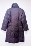 Manteau en duvet brun chocolat col enveloppant* seconde main - Cole Haan- La Penderie du Paradis