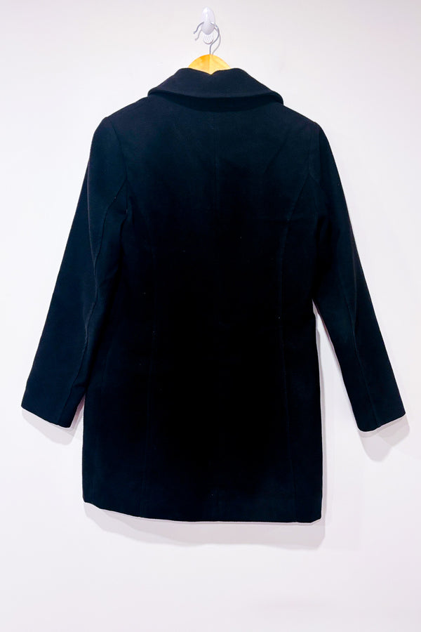 Manteau trench noir classique seconde main - George- La Penderie du Paradis