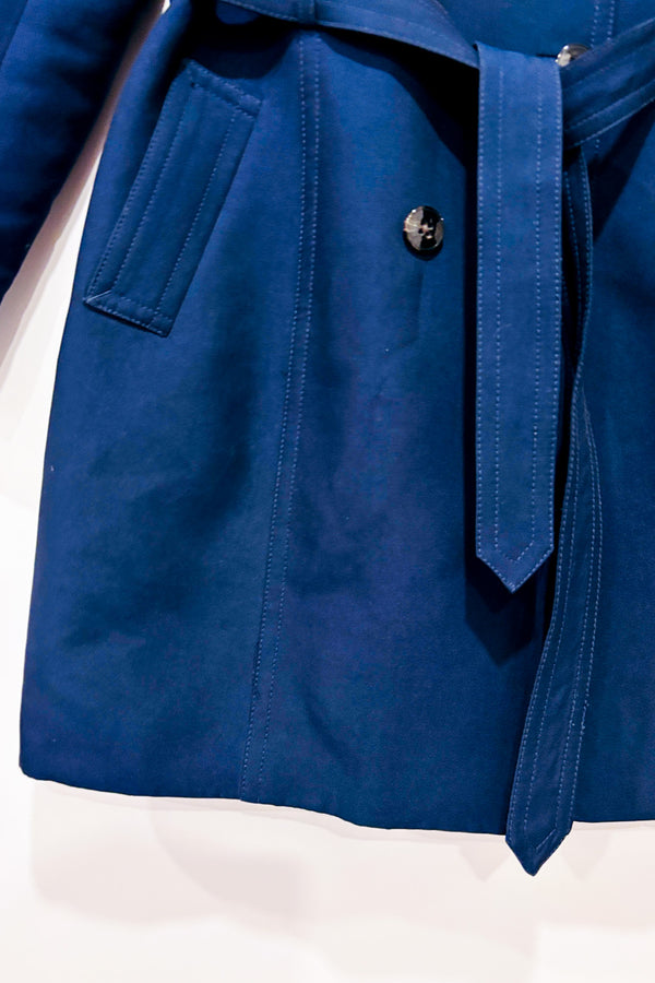 Manteau trench marine* seconde main - Reitmans- La Penderie du Paradis