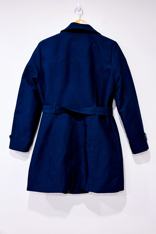 Manteau trench marine* seconde main - Reitmans- La Penderie du Paradis