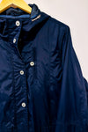 Manteau imperméable marine style parka léger avec capuchon* seconde main - Simons- La Penderie du Paradis