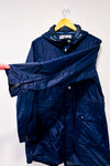 Manteau imperméable marine style parka léger avec capuchon* seconde main - Simons- La Penderie du Paradis