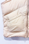 Veste puffer beige en duvet seconde main - Jacob Connexion- La Penderie du Paradis