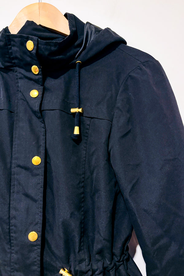 Manteau coupe-vent noir à cintrer seconde main - Vero Moda- La Penderie du Paradis