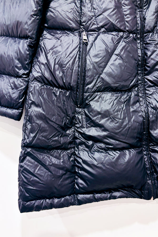 Manteau puffer noir en duvet* seconde main - Andrew Marc- La Penderie du Paradis