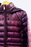 Manteau en duvet puffer bourgogne* seconde main - Andrew Marc- La Penderie du Paradis