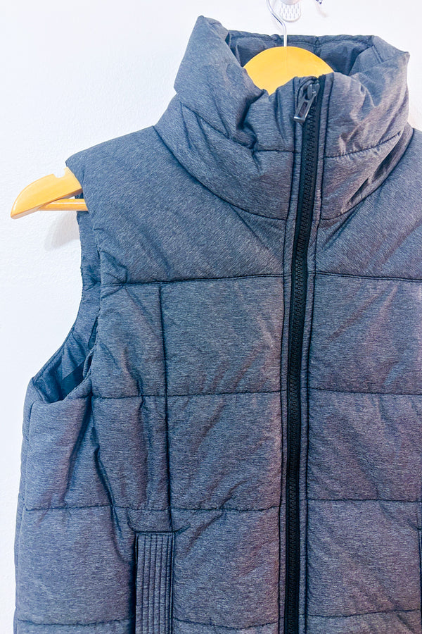 Veste puffer grise sans manche* seconde main - Adidas- La Penderie du Paradis