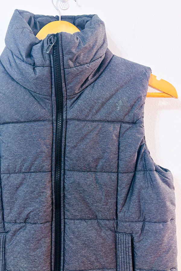 Veste puffer grise sans manche* seconde main - Adidas- La Penderie du Paradis